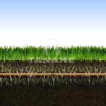 LINIA KROPLUJĄCA XFS 16/2.3/33 cm brązowa 100 m Do układania pod ziemią.